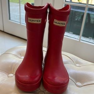 Hunter rain boots